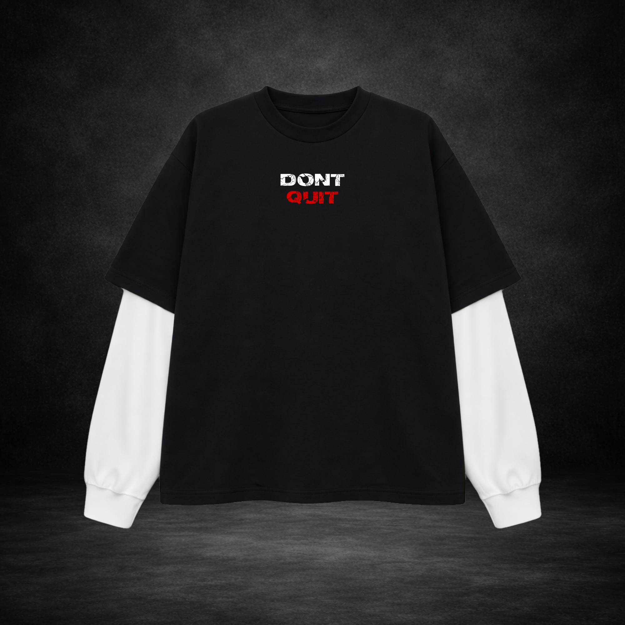 Dont Quit Dual Sleeves T-shirt