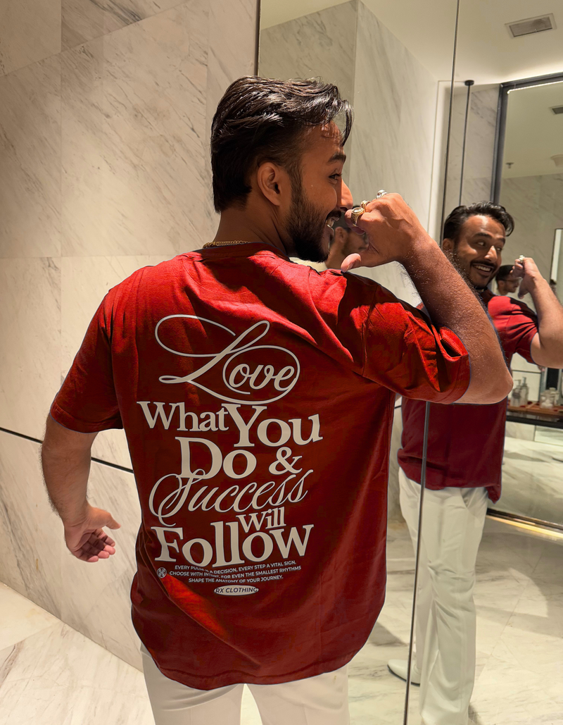 Love What You Do Oversized Tee