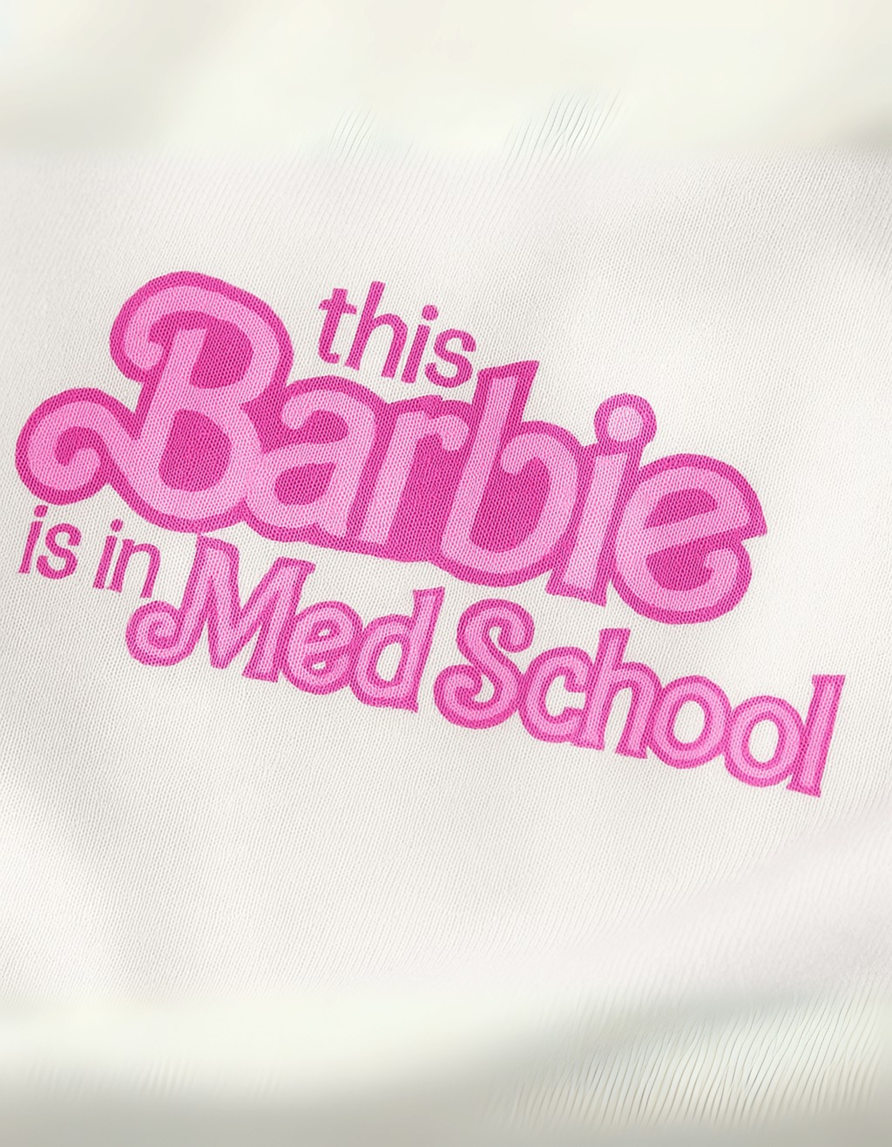 This Barbie is in Medschool Oversized Tee