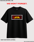 Sab Yaad Rakha Jayega Oversized T-Shirt