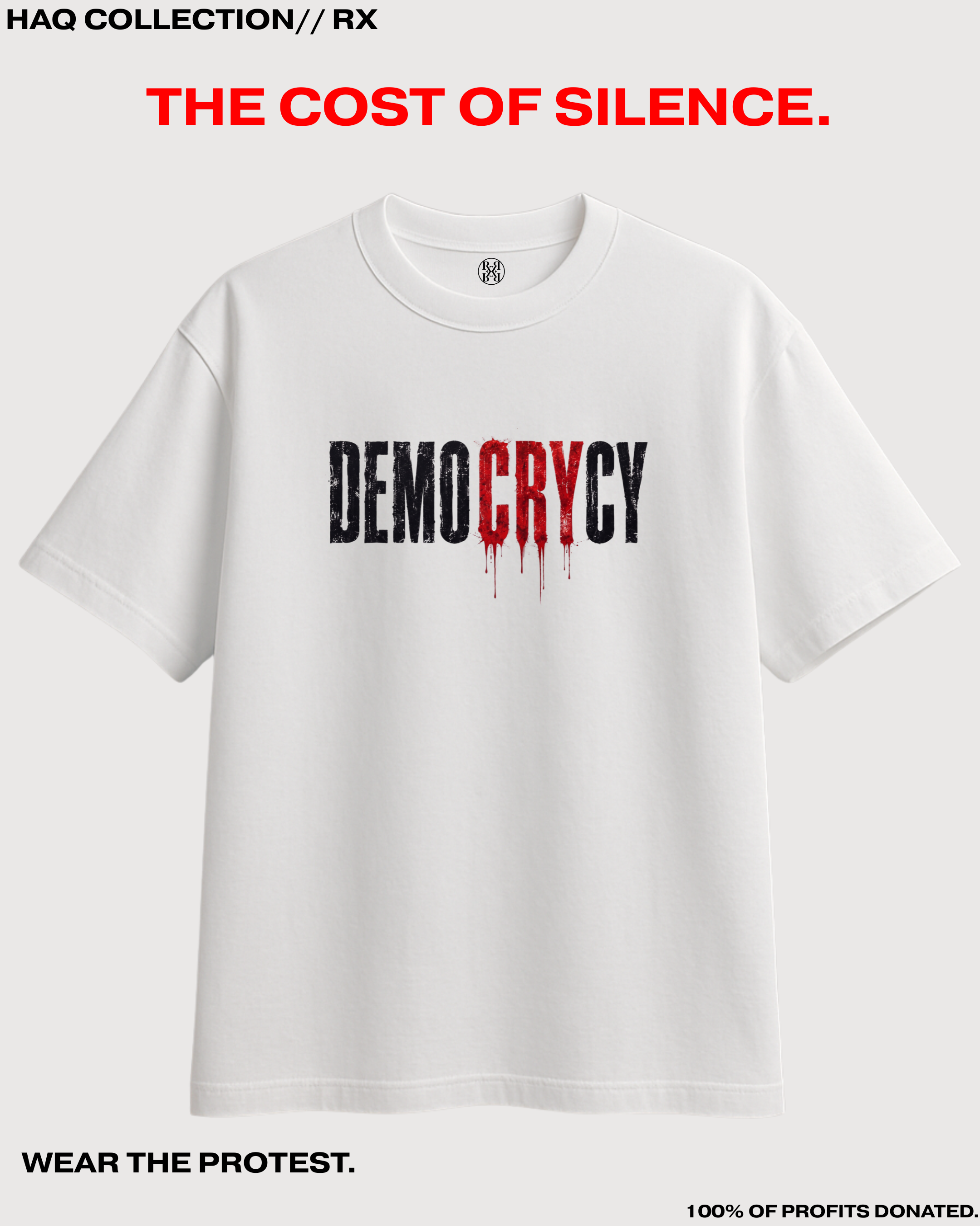 DEMOCRYCY Oversized T-Shirt